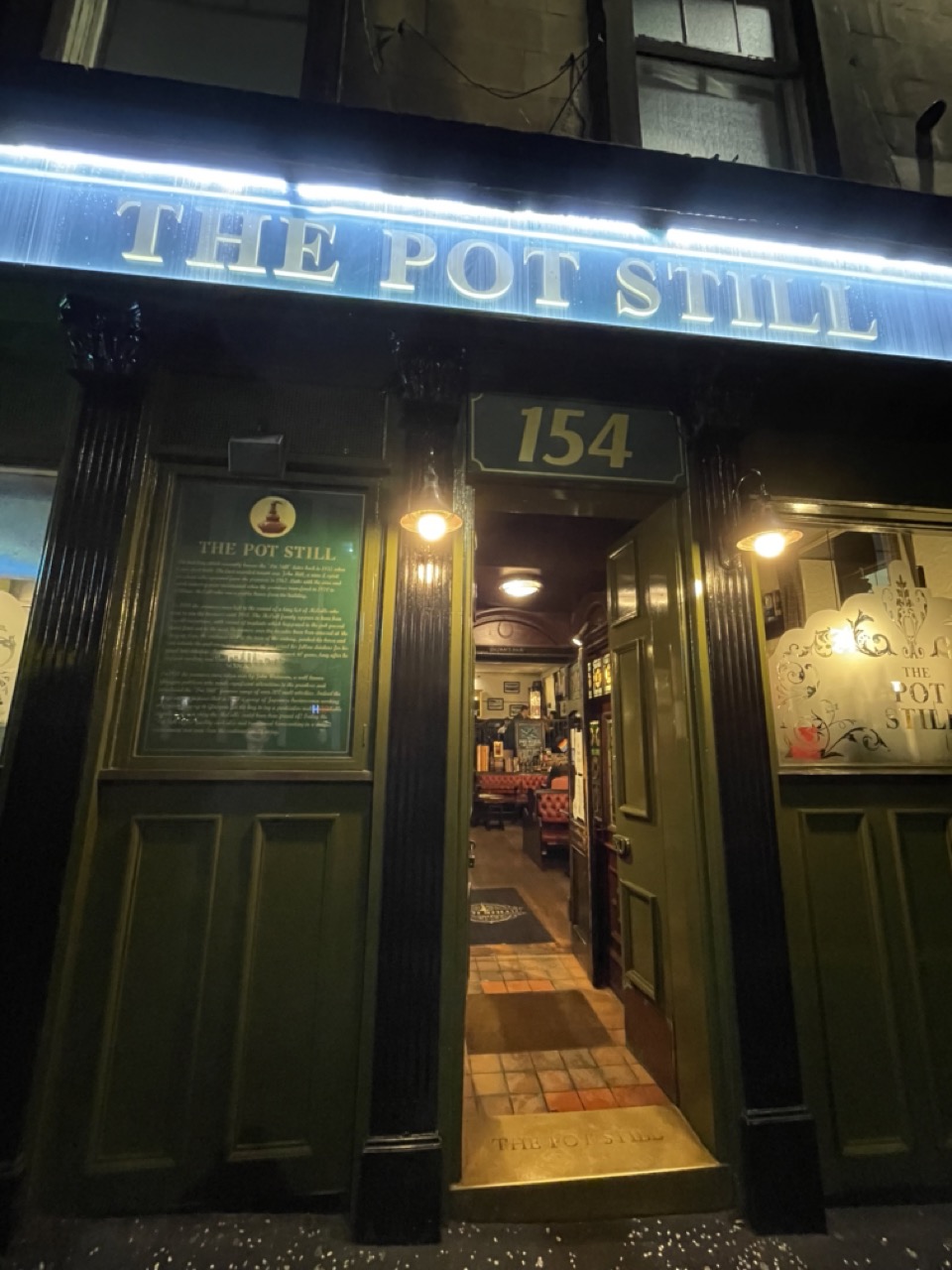 The Pot Still in Glasgow